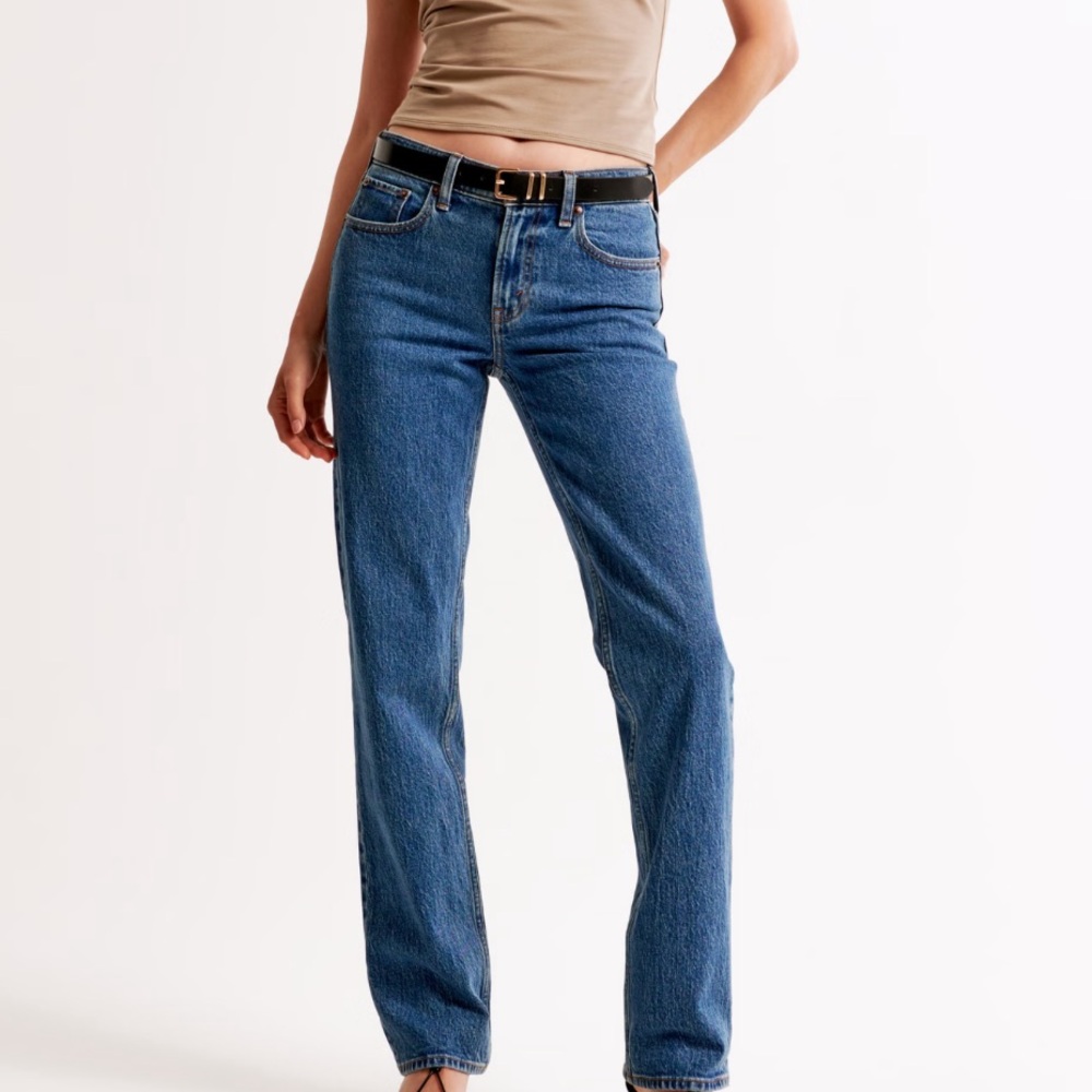 Abercrombie and Fitch 90’s Mid Rise Jeans